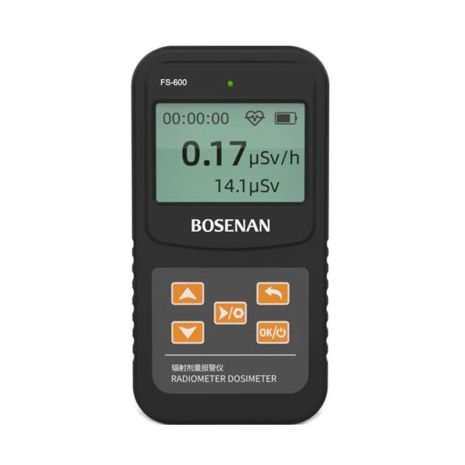 Дозиметр побутовий радіометр, лічильник гейгера - прилад для вимірювання радіації Bosean FS-600