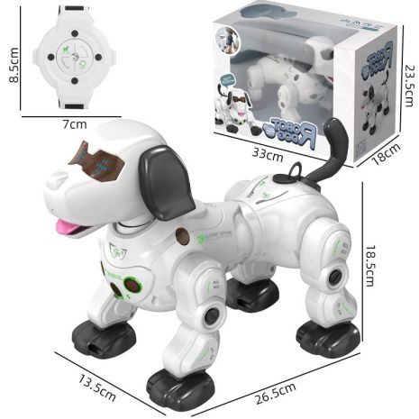 Робот собака іграшка для дітей на радіокеруванні HappyCow Robot Dog 777-602