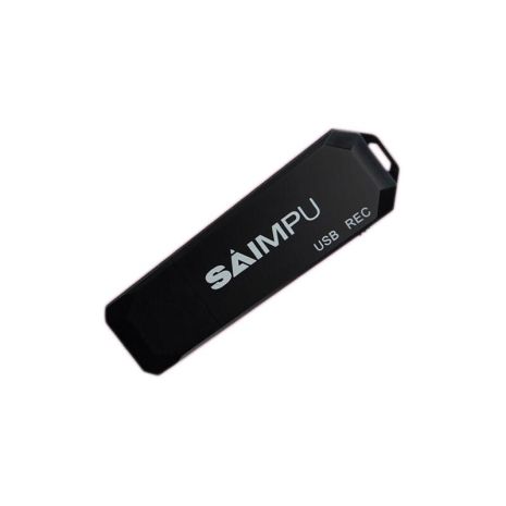 Флешка диктофон мини Saimpu A2, простая запись без настроек, SD карты до 32 Гб, 3 часа работы