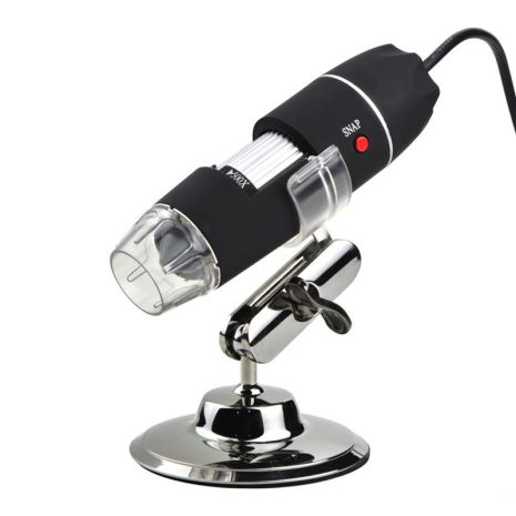 USB микроскоп электронный цифровой с увеличением 1600 x Ootdty DM-1600, подсветка 8 LED