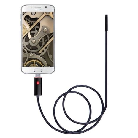 USB ендоскоп для смартфона та ноутбука HD 480P Kerui 660H, 10 метрів, 5.5 мм, жорсткий кабель