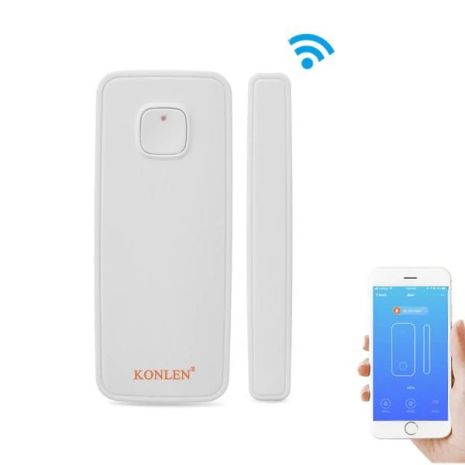 Розумний wifi датчик відкриття дверей чи вікон Konlen KL-WD001, Iphone & Android App