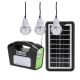 НОВИНКА Мощная солнечная станция GDLite GD-16 + Power Bank + Сонячна батарея + Bluetooth + MP3 (4500 mAh)