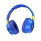 Bluetooth Стерео Гарнітура Hoco W43 | BT5.3, AUX / TF, 25h, Touch Control | Синій