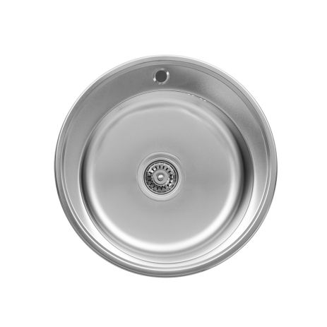 Кухонна мийка із нержавіючої сталі Platinum САТИН 510 (0,8/180 мм)