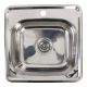 Кухонна мийка з нержавіючої сталі Platinum ПОЛІРУВАННЯ 3838 (0,6/160 мм)