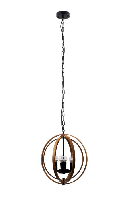 Люстра підвісна в стилі лофт Sirius YG 18417-4P на 4 лампочки