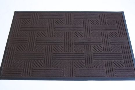 Придверний килимок 120*80 см Темно-коричневий
