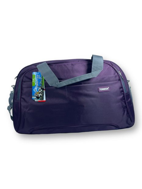 Дорожня сумка 55 л, Tongsheng, 1 відділення, 1 додаткове відділення, 2 бічні кармани, наплічний ремень, розмір: 60*36*26 см, фіолетовий