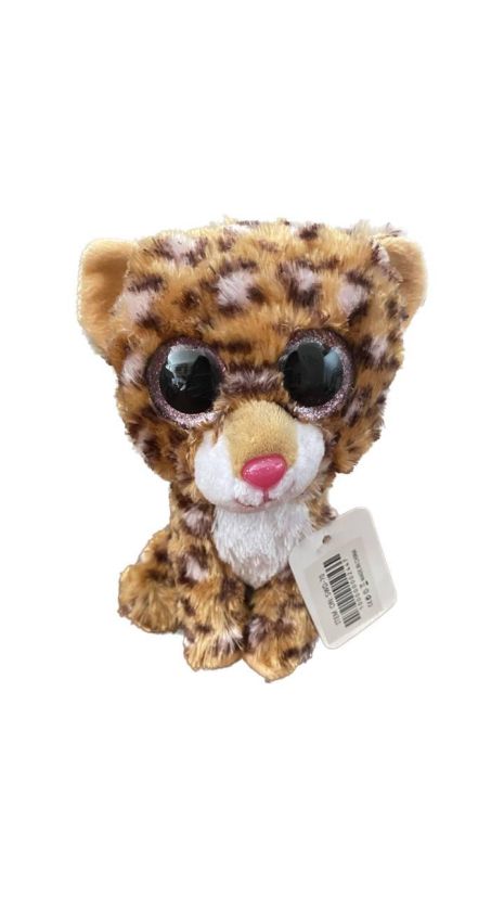 М'яка іграшка Коричневий леопард 15 см Милі очі