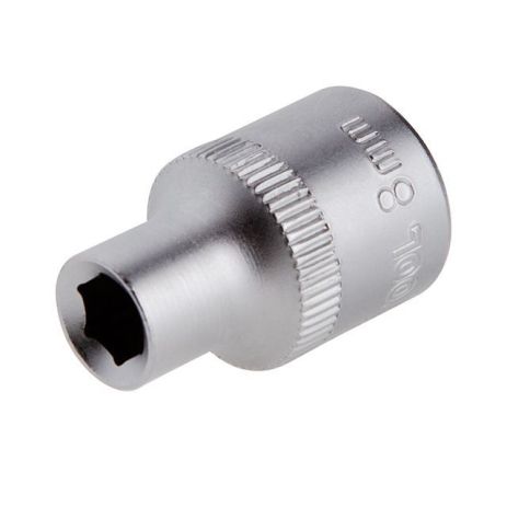 Головка шестигранная 1/2", 8мм*38мм INTERTOOL ET-2008