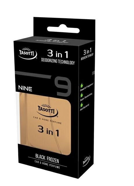 Освіжувач повітря TASOTTI спрей "3 in 1" Black Frozen (№9) 50 мл