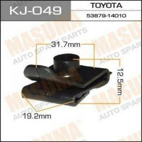 Пістон кріплення підкрилка Toyota, MASUMA (KJ-049) (5387914010)