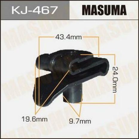 Пістон кріплення підкрилка Toyota, MASUMA (KJ-467) (9046705138)