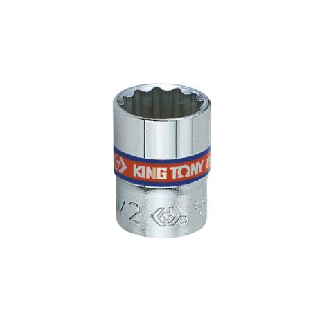 1/4"Торцевая головка дюймовая 3/16" 12PT CHROME