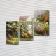 Картина модульна Садовий міст на Полотні, 100х110 см, (70x35-3)