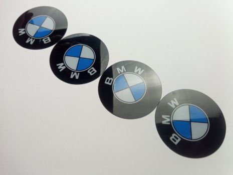 Емблема BMW на ковпак SJS (Туреччина) (к-т 4 шт) продається тільки з ковпаками