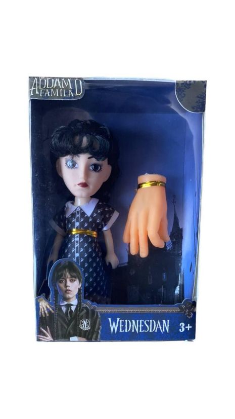 Венздей лялька із серіалу Уенсдей (Сімейка Аддамсів) Луї Вітон з рукою