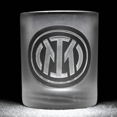 Склянка для віскі з гравіюванням логотипу ФК Інтер Inter Football Club