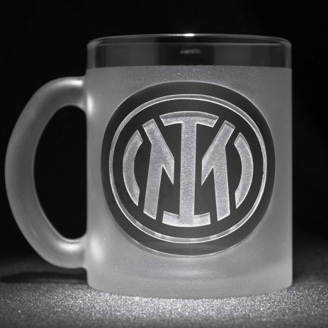 Чашка з гравіюванням лого футбольного клубу ФК Інтер Inter Football Club