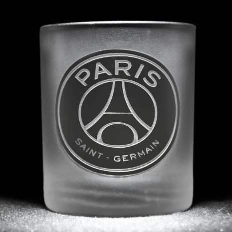 Стакан для виски с гравировкой логотипа ФК Пари Сен-Жермен Paris Saint-Germain Football Club