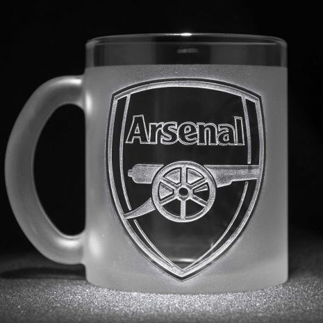 Кубок з гравіюванням лого футбольного клубу ФК Арсенал Arsenal FC