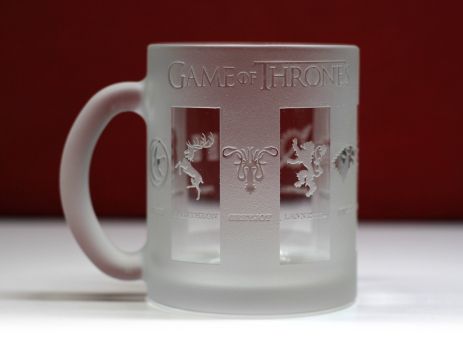 Чашка з гравіюванням Game of Thrones Гра престолів Sand Decor