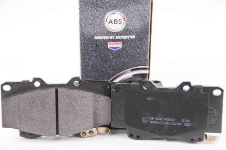 Колодки передние тормозные Hilux 01-(ABS 37649), ABS (37649)