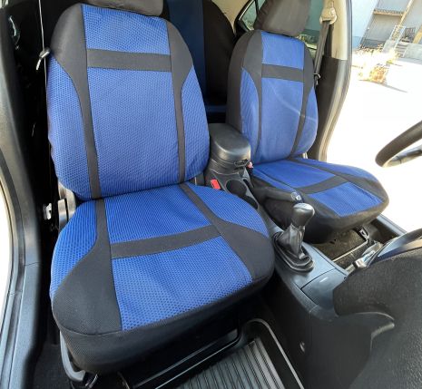 Авточохли Nissan Sentra (B17) з 2015 р сині