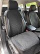 Накидки на сидіння алькантару Toyota Land Cruiser 200 (5 місць) чорні