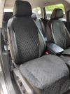 Накидки на передні сидіння алькантара Opel Combo C чорні