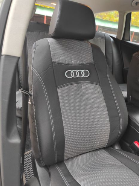 Авточехлы Audi А6 (С5), Темно-сірий