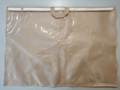 Упаковка для подушки, домашнього текстилю (50х70 см, ПВХ 70, беж, 10 шт/упаковка)