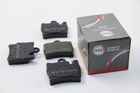 Колодки задние тормозные MB W220/C215 98-(ATE), ABS (37150)