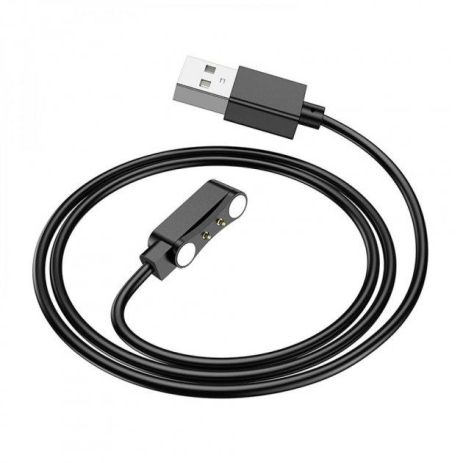 USB кабель для смарт годинника Hoco Y15 чорний