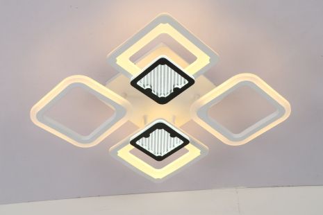 Люстра светодиодная акриловая VALESO V K29044-2 2 с пультом