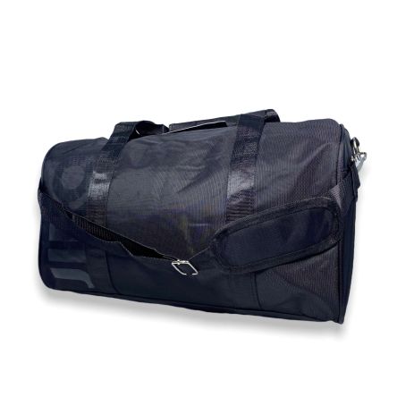 Спортивна сумка з карманом для взуття Ji Rong 35 л одно відділення додаткові кишені розмір: 48*26*26 см чорна