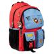 Шкільний рюкзак YES, два основних відділення, фронтальні кармани, розмір: 43*30*16 см, оранжевий Line Friends