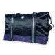 Дорожня універсальна сумка 25 л FEIFANLITUO 1 відділ додаткові кармани нейлон розмір: 45*35*15 см чорно-фіолетовий