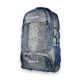 Рюкзак туристический, 70 л, два отдела, внутренний карман, поясная крепь, размер: 65*40*25 см, серый