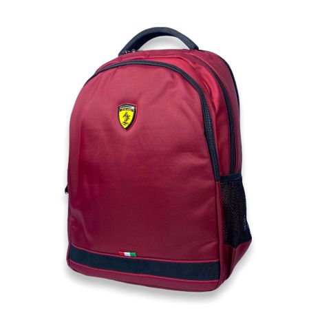Городской рюкзак, 25 л, три отдела, внутренний карман, боковые карманы, размеры: 47*33*17 см, бордовый