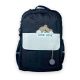 Рюкзак міський 25 л два відділення, фронтальна кишеня, бічні кишені, Juxianzi розмір 45*33*15 см, чорний