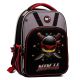 Школьный рюкзак YES, каркасный, два отделения, фронтальный карман, размер: 39*29*15см, черно-серый Ninja