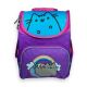 Шкільний рюкзак для дівчинки Space один відділ фронтальна кишеня бічні кишені розмір 33*28*15 фіолетово-бірюзова