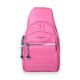 Сумка-слінг жіноча через плече Fashion&bags два відділення екошкіри розміри 25*15*7см рожевий