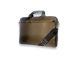 Портфель для ноутбука Zhaocaique 709, одно отделение, карманы, ремень, размер 40*28*6 см коричневый