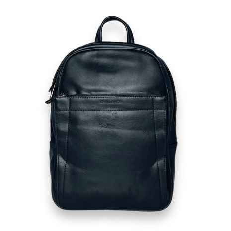 Рюкзак David Jones, 15 л, одне відділення, один фронтальний карман, внутрішні кармани, розмір 38*26*12см, чорний