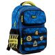 Школьный рюкзак 1 сентября для мальчика, одно отделение, фронтальные карманы, размер 40*29*14см синий Gamer Zone