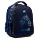 Школьный рюкзак YES, каркасный, два отделения, два боковых кармана, размер: 35*28*15см, синий Born to Ride