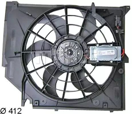 Вентилятор радіатора BMW 3 (E46) 98-07 (421мм), MAHLE (CFF137000S)
